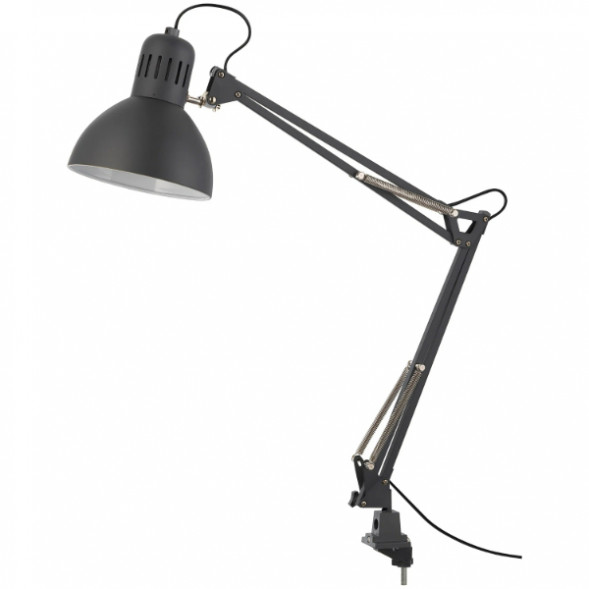 Лампа рабочая IKEA TERTIAL, черный в Липецке