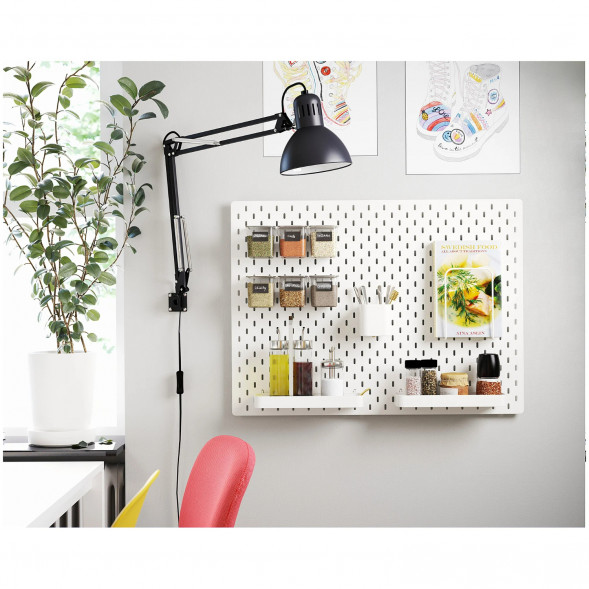 Лампа рабочая IKEA TERTIAL, черный в Липецке