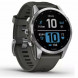 Умные часы Garmin Fenix 7s серебристый с графитовым силиконовым ремешком 010-02539-01 в Липецке