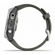 Умные часы Garmin Fenix 7s серебристый с графитовым силиконовым ремешком 010-02539-01 в Липецке