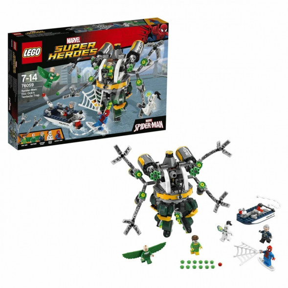 Конструктор LEGO Super Heroes 76059 Человек-паук: в ловушке Доктора Осьминога в Липецке