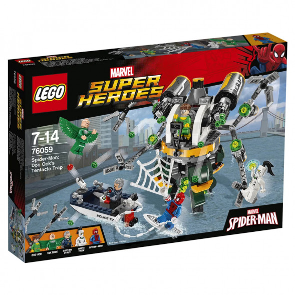 Конструктор LEGO Super Heroes 76059 Человек-паук: в ловушке Доктора Осьминога в Липецке