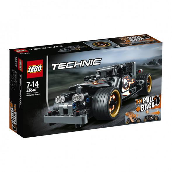 Конструктор LEGO Technic 42046 Гоночный автомобиль для побега в Липецке