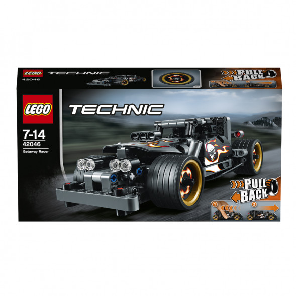 Конструктор LEGO Technic 42046 Гоночный автомобиль для побега в Липецке