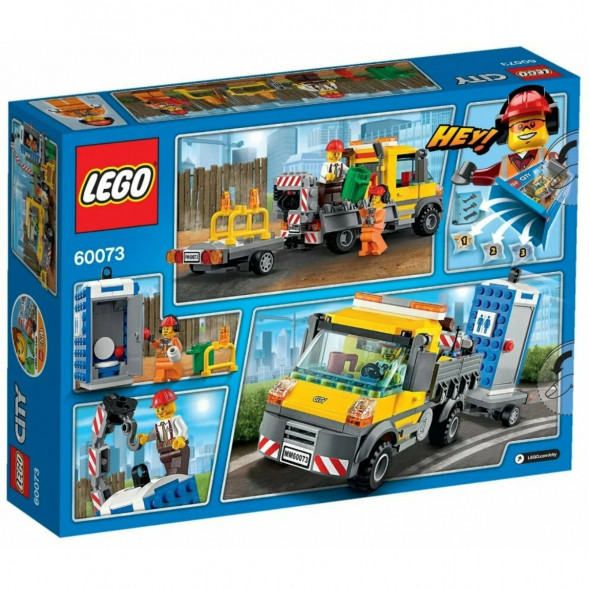 Конструктор LEGO City 60073 Машина техобслуживания в Липецке