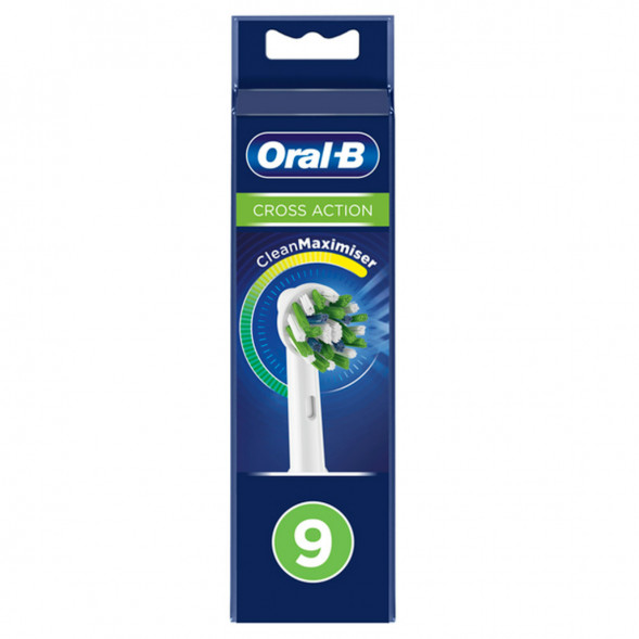 Насадки на зубные щетки Oral-B Cross Action, 9 шт. в Липецке