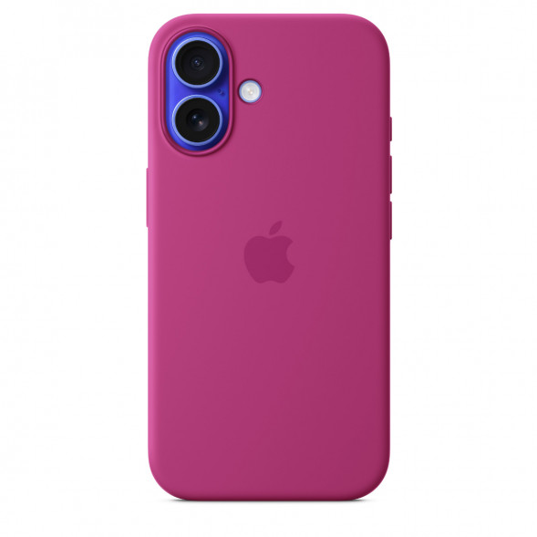 Чехол Apple для iPhone 16 Silicone MagSafe, Fuchsia (MYY53ZM/A) в Липецке