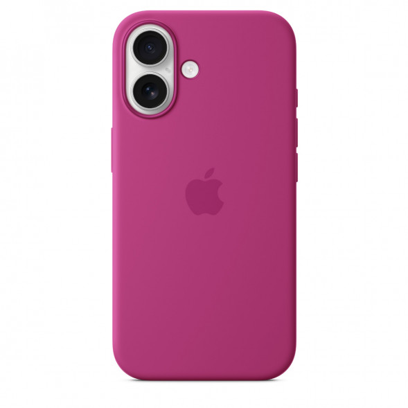Чехол Apple для iPhone 16 Silicone MagSafe, Fuchsia (MYY53ZM/A) в Липецке