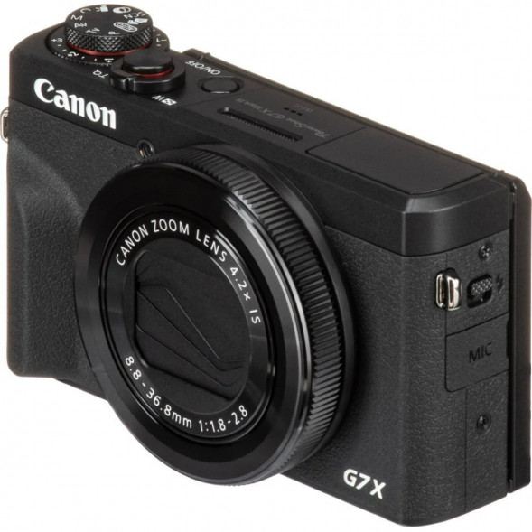 Фотоаппарат Canon PowerShot G7X Mark III, чёрный в Липецке