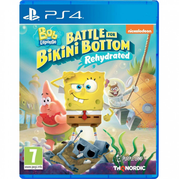 Игра SpongeBob SquarePants: Battle For Bikini Bottom - Rehydrated [PS4, русские субтитры] в Липецке