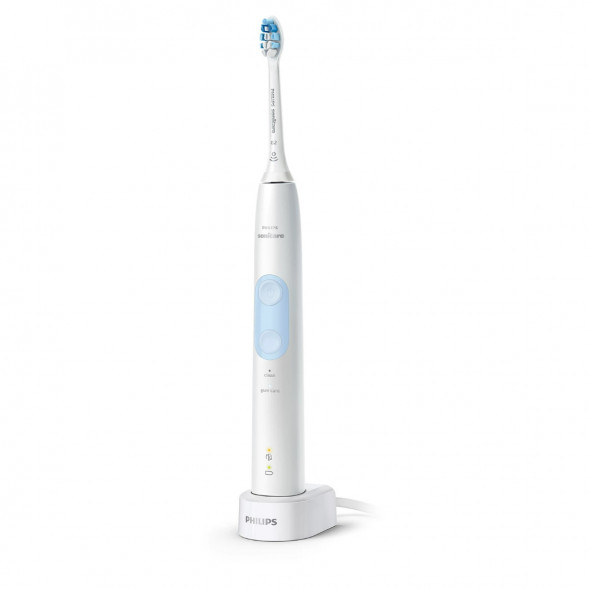 Электрическая звуковая зубная щетка Philips Sonicare ProtectiveClean 4500, White в Липецке