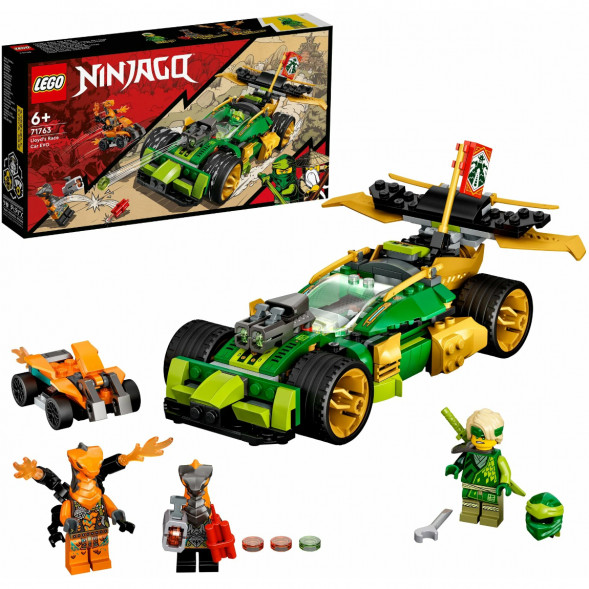 Конструктор LEGO Ninjago 71763 Гоночный автомобиль ЭВО Ллойда в Липецке