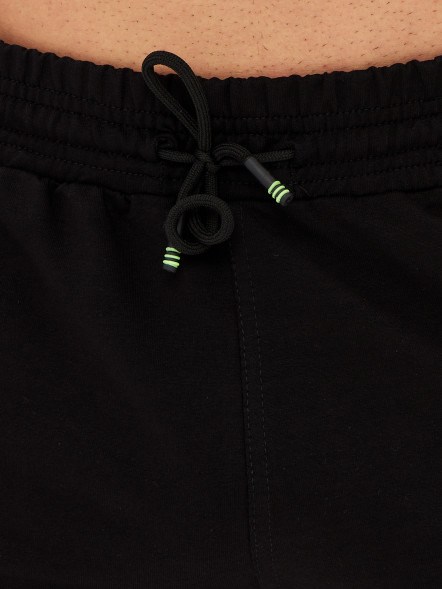 Шорты мужские трикотажные, черный, XXXL в Липецке