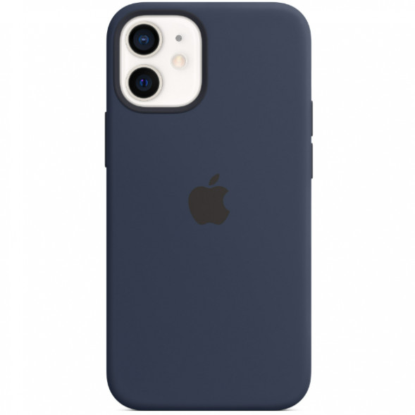 Силиконовый чехол MаgSafe для Apрle iPhone 12 mini, Deep Navy в Липецке