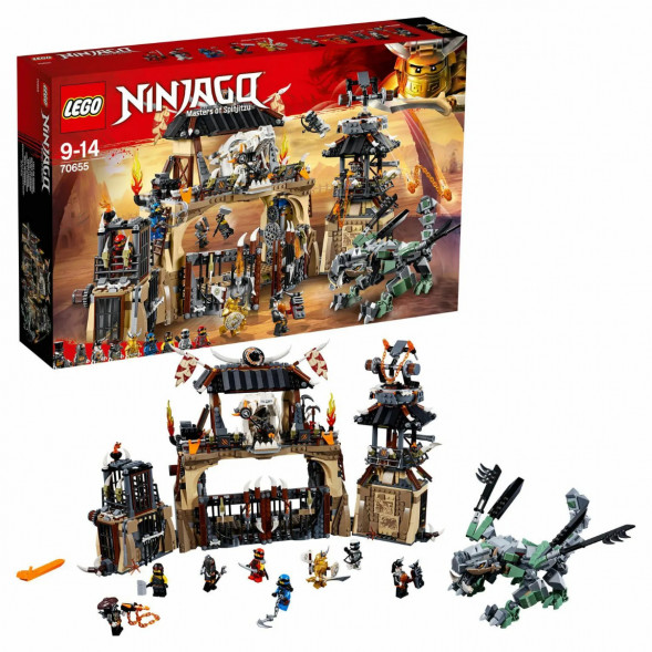 Конструктор LEGO Ninjago 70655 Пещера драконов в Липецке