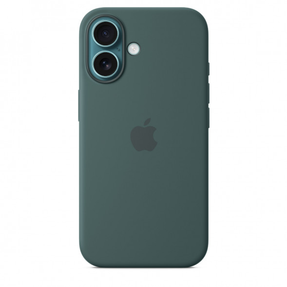Чехол Apple для iPhone 16 Silicone MagSafe, Lake Green (MYY83ZM/A) в Липецке