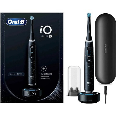 Электрическая зубная щетка Oral-B iO 10, cosmic black в Липецке