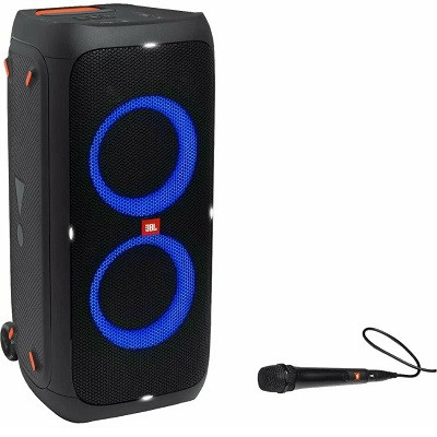 Портативная акустика JBL Partybox 310 + микрофон, 240 Вт, black в Липецке