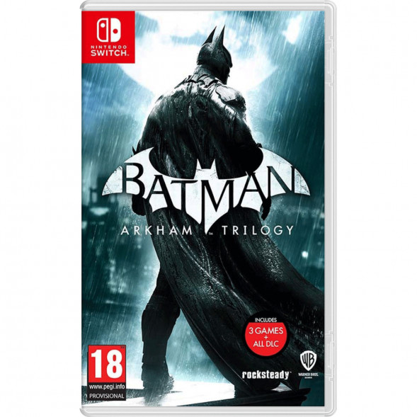 Игра Batman: Arkham Trilogy [Nintendo Switch, русские субтитры] в Липецке