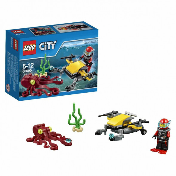 Конструктор LEGO City Deep Sea Explorers 60090 Глубоководный скутер в Липецке