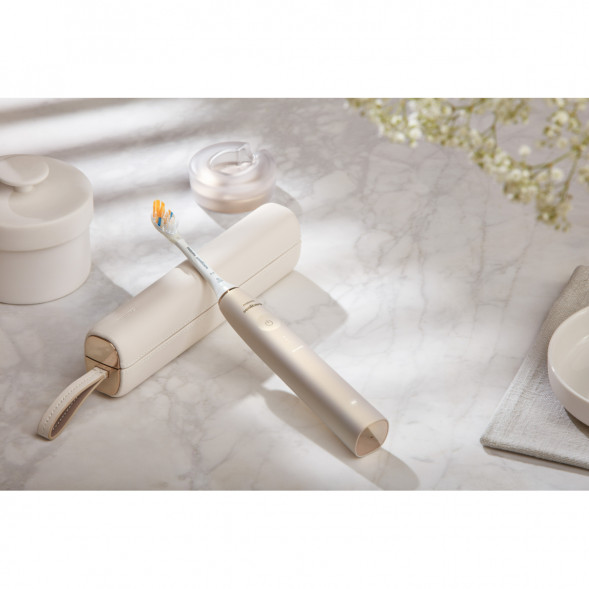 Электрическая звуковая зубная щетка Philips Sonicare 9900 Prestige HX9992/11, Champagne Gold в Липецке