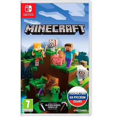 Игра Minecraft для Nintendo Switch, картридж в Липецке