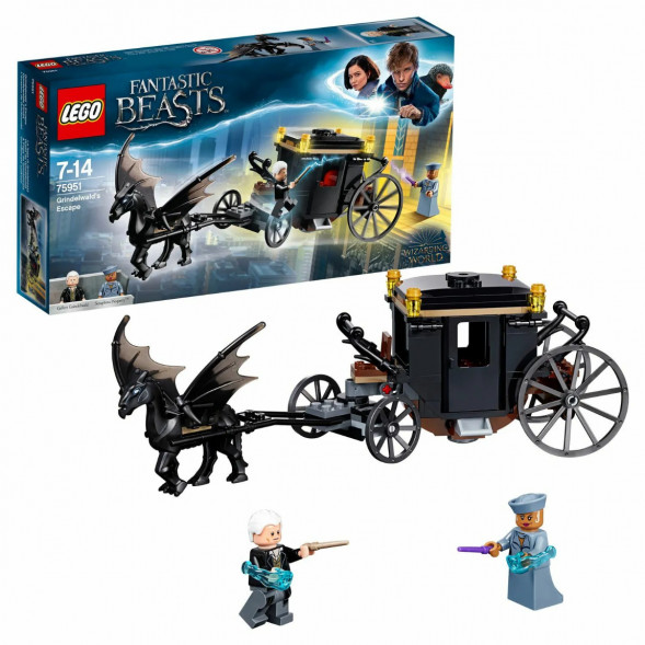 Конструктор LEGO Harry Potter 75951 Побег Грин-де-Вальда в Липецке