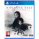Игра A Plague Tale: Innocence [PS4, русские субтитры] в Липецке