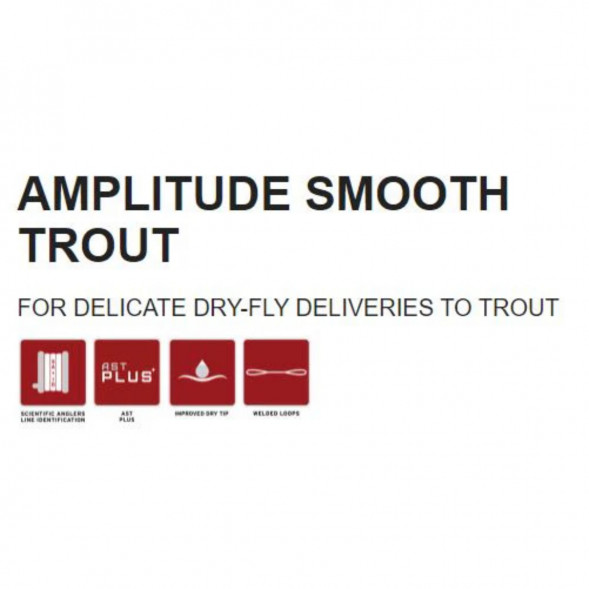 Нахлыстовый шнур Scientific Anglers Amplitude Smooth Trout WF-7-F 131414 в Липецке