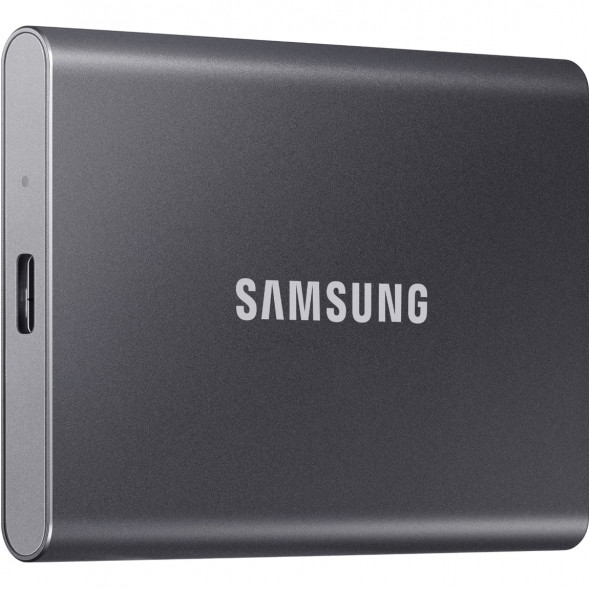 1 ТБ Внешний SSD Samsung T7, USB 3.2 Gen 2 Type-C, серый в Липецке