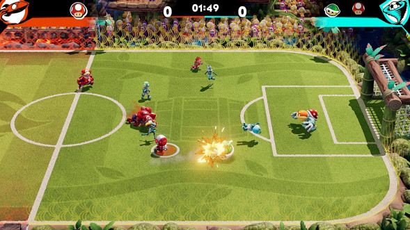 Игра Mario Strikers Battle League для Nintendo Switch, картридж в Липецке