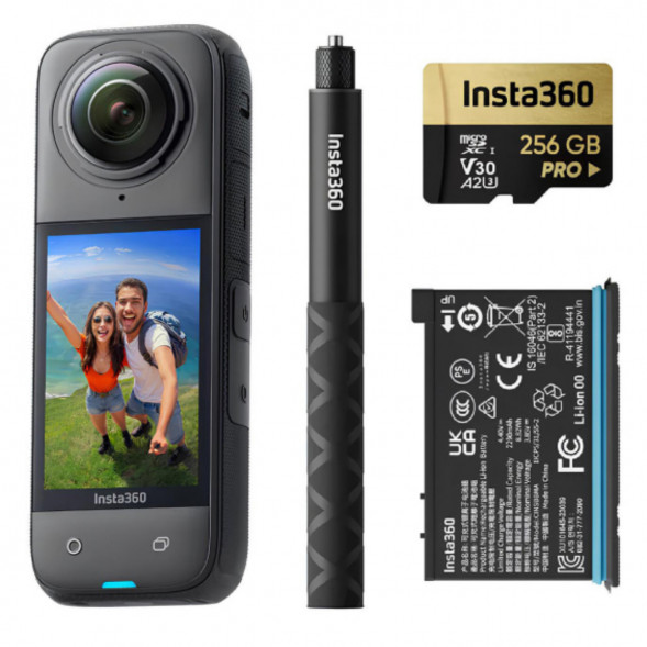 Экшн-камера Insta360 X4 Adventure Bundle (CINSABMA) в Липецке