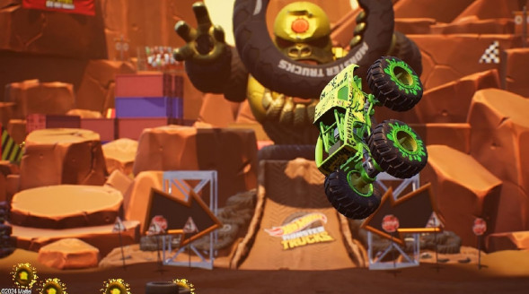 Игра Hot Wheels Monster Trucks: Stunt Mayhem [PS5, английская версия] в Липецке
