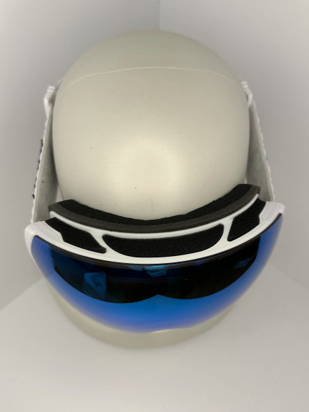 Горнолыжные очки для сноуборда Copozz (голубой, белый) в Липецке