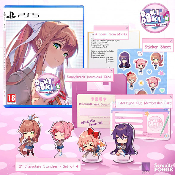 Игра Doki Doki Literature Club Plus! [PS5, русские субтитры] в Липецке