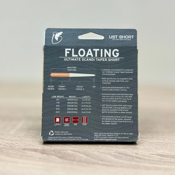 Рыболовная леска Scientific Anglers UST Short St-8/9-f Floating 124997 в Липецке