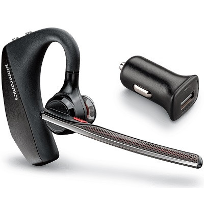 Bluetooth-гарнитура Plantronics Voyager 5220 black в Липецке