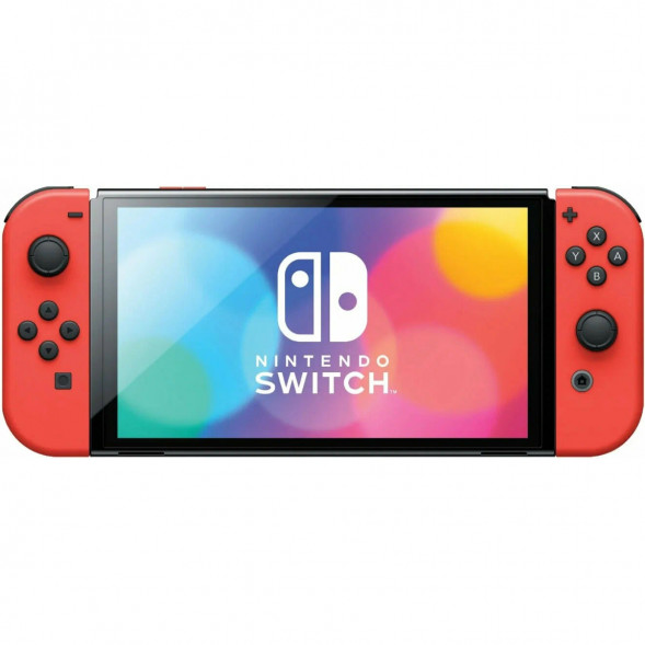 Игровая приставка Nintendo Switch OLED 64 ГБ, Mario Red Edition в Липецке