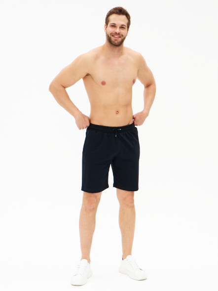 Шорты мужские трикотажные, синий, XXL в Липецке