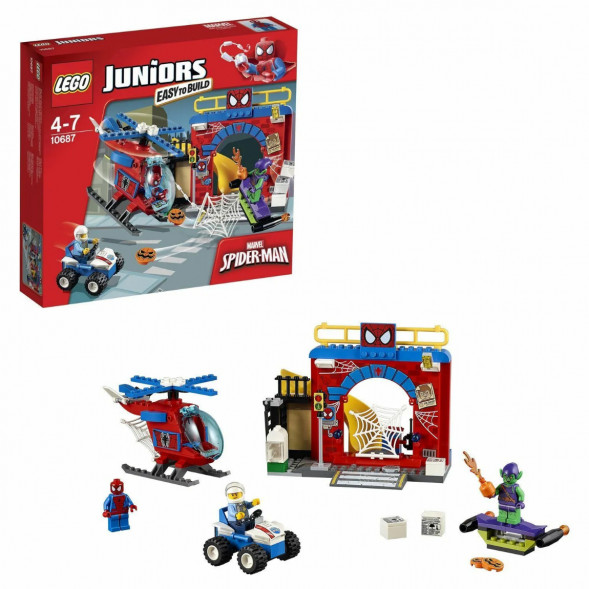 Конструктор LEGO Juniors 10687 Убежище Человека-паука в Липецке