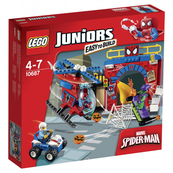 Конструктор LEGO Juniors 10687 Убежище Человека-паука в Липецке