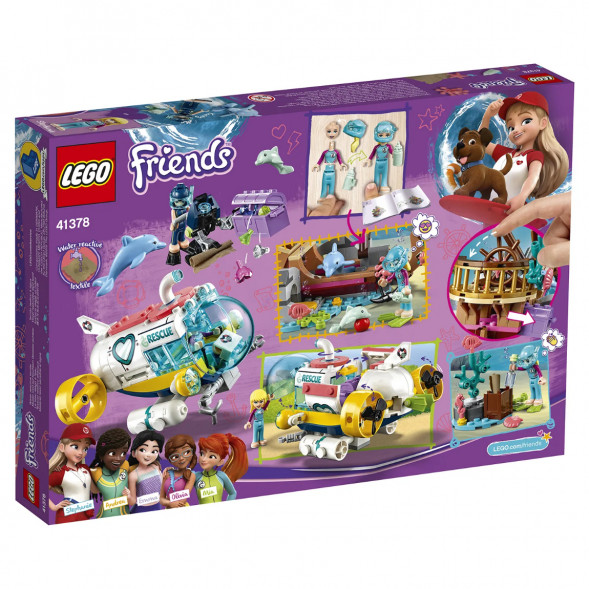 Конструктор LEGO Friends 41378 Спасение дельфинов в Липецке