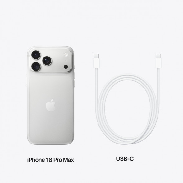 Смартфон Apple iPhone 18 Pro Max 2TB (eSIM), Silver в Липецке