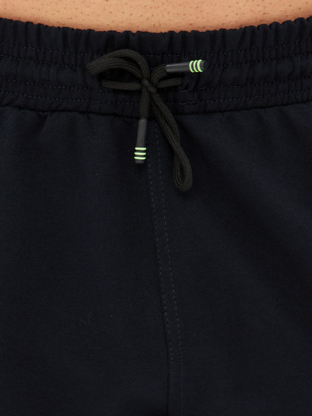 Шорты мужские трикотажные, синий, XXXL в Липецке