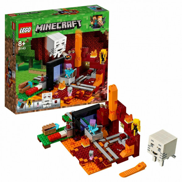 Конструктор LEGO Minecraft 21143 Портал в Подземелье  в Липецке