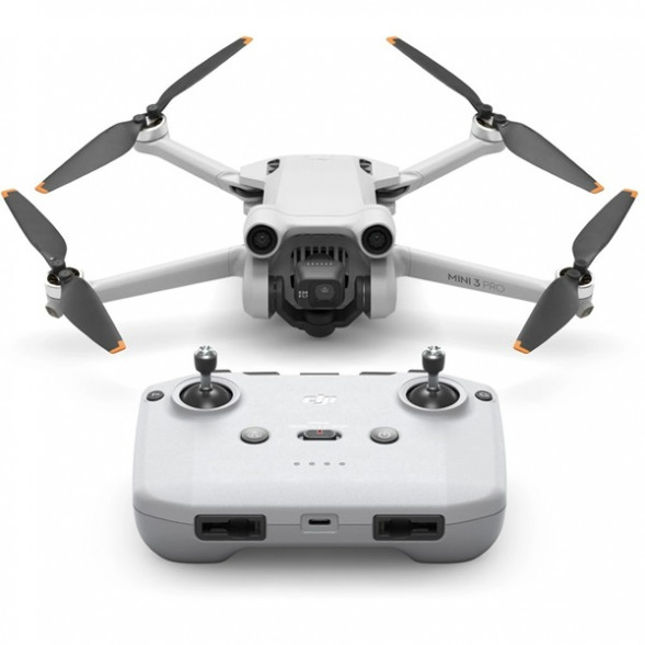Квадрокоптер DJI Mini 3 Pro (DJI RC-N1), серый в Липецке