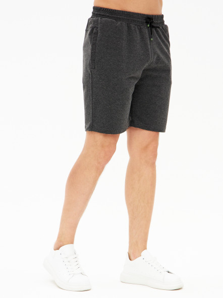 Шорты мужские трикотажные, серый, M в Липецке