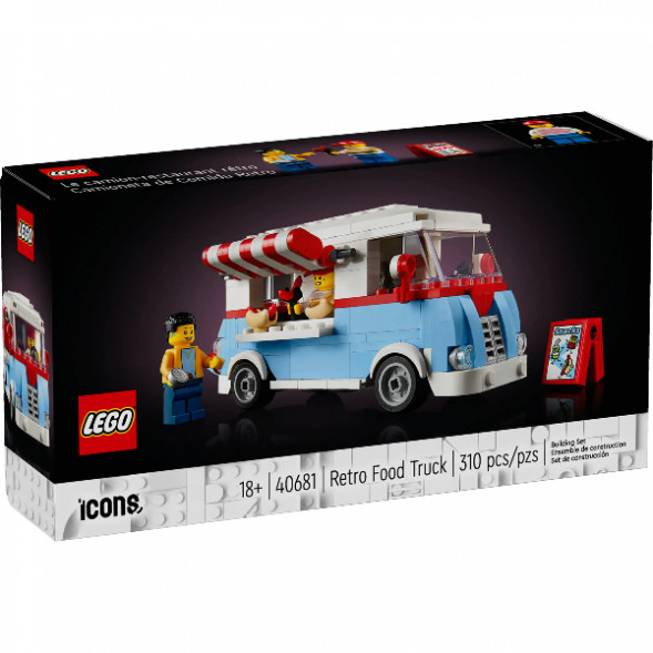 Конструктор LEGO Icons 40681 Ретро фуд трак в Липецке