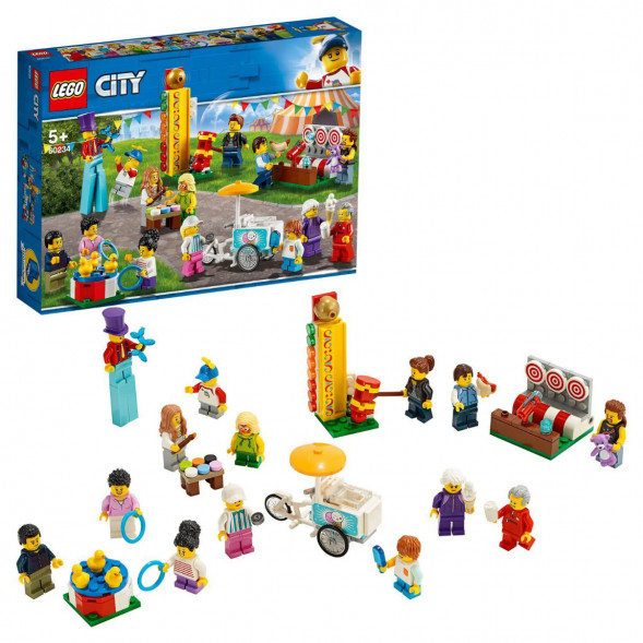 Конструктор LEGO City Town 60234 Комплект минифигурок Весёлая ярмарка в Липецке
