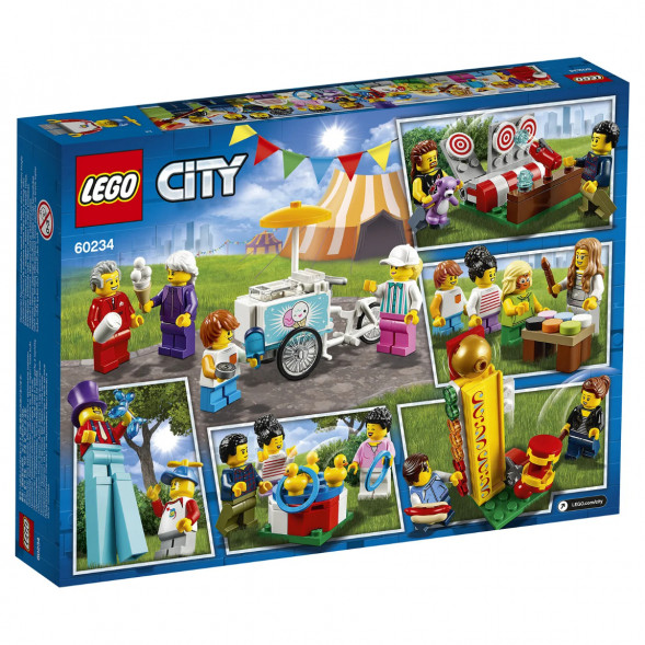 Конструктор LEGO City Town 60234 Комплект минифигурок Весёлая ярмарка в Липецке